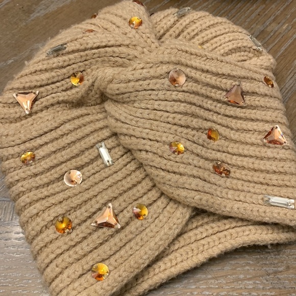 Anthropologie Perrie Embellished Beanie new within tags one size main image 6